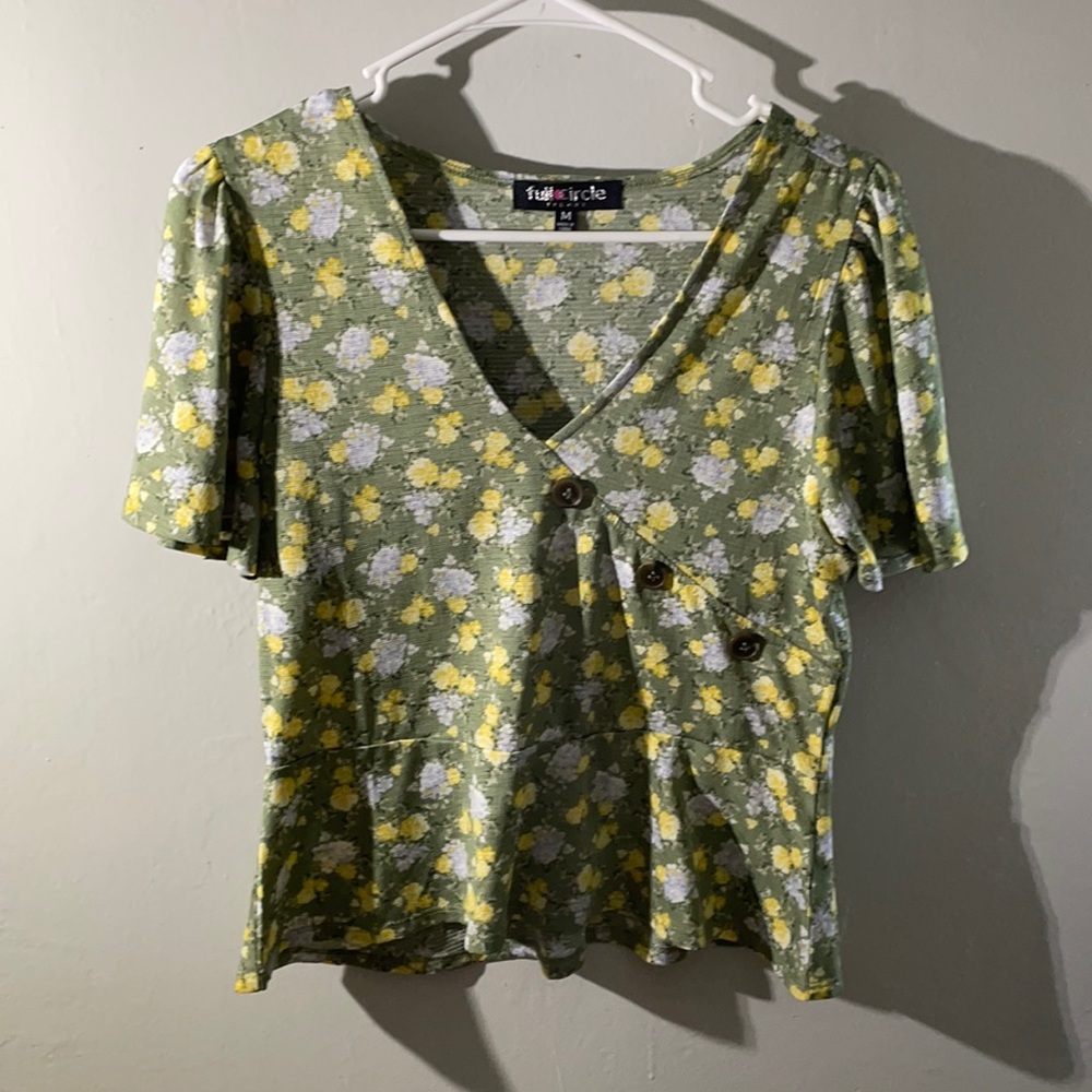 Floral blouse
